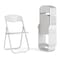 Flash Furniture White Plastic Folding Chair, PK6 6-RUT-I-WHITE-GG - alternate 1